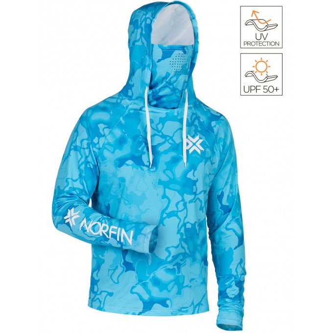 Джемпер NORFIN SUN PRO HALIBUT HOODIE 03 р.L 135003-L