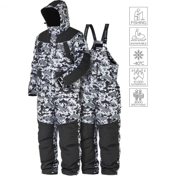 Костюм зимний NORFIN EXPLORER 2 CAMO 04 р.XL 350104-XL Костюм зимний NORFIN EXPLORER 2 CAMO 04 р.XL 350104-XL