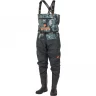 Полукомбинезон забродный NORFIN PILOT CAMO BOOTFOOT р.40-S с сапогами резина 83400-40-S