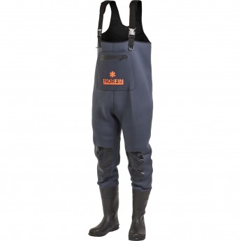 Полукомбинезон забродный NORFIN SHADOW NEOPRENE BOOTFOOT р.44-L-S с сапогами Полукомбинезон забродный NORFIN SHADOW NEOPRENE BOOTFOOT р.44-L-S с сапогами